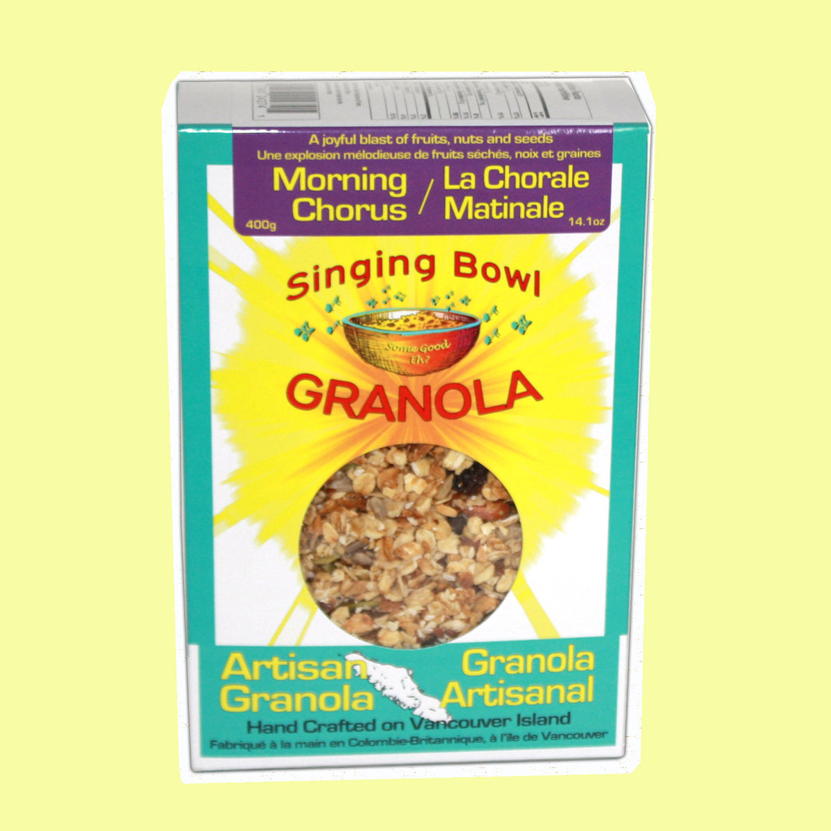 Morning Chorus Fruits, Nuts & Seeds, sweetened with Honey & Maple Sy