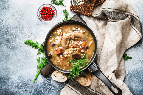 Mushroom Barley Soup