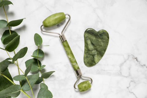 Jade gua sha tools