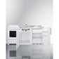 Summit 72" Wide All-in-One Kitchenette with Electric Coil Range