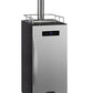 Kegco 15" Wide Cold Brew Coffee Single Tap Stainless Steel Commercial Kegerator Model: ICS15BSRNK