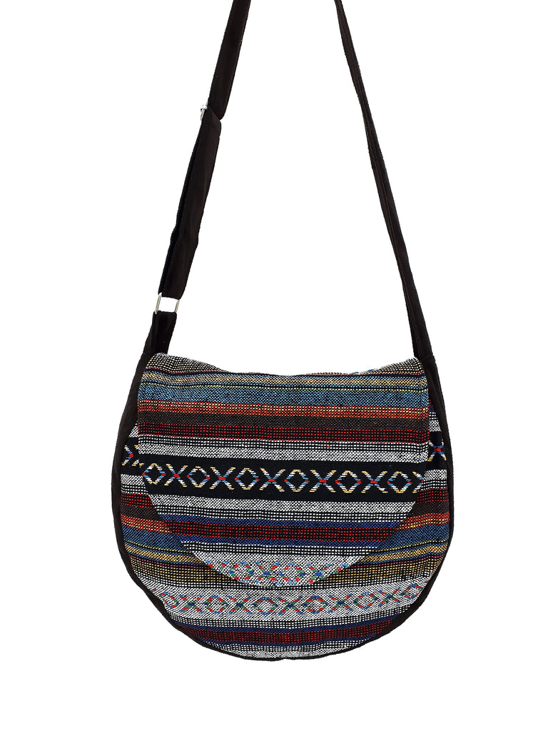 boho woven bag