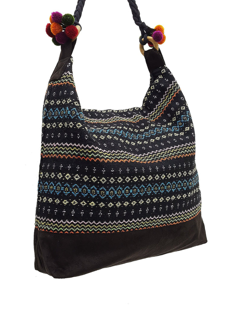 boho woven bag