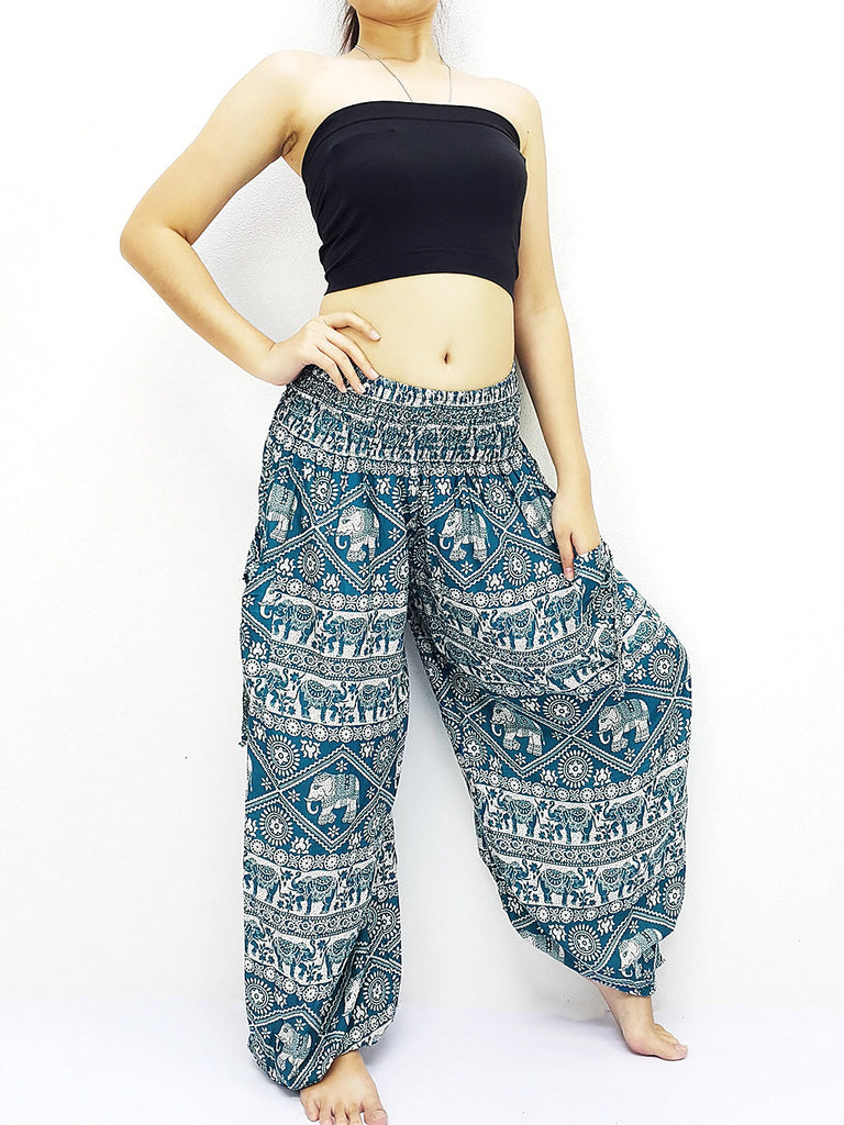 boho plus size pants