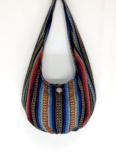 boho woven bag