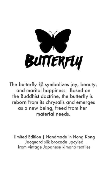 bags with butterflies on