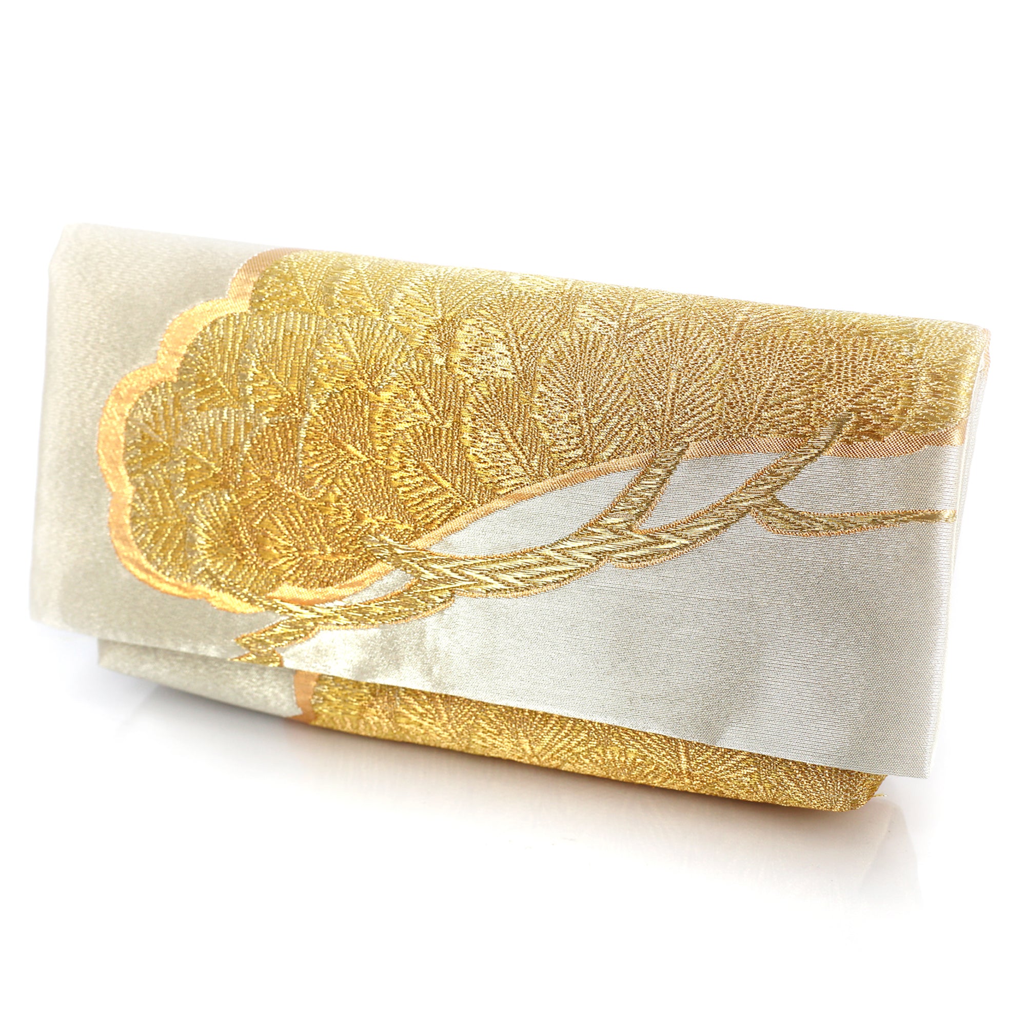 gold envelope clutch