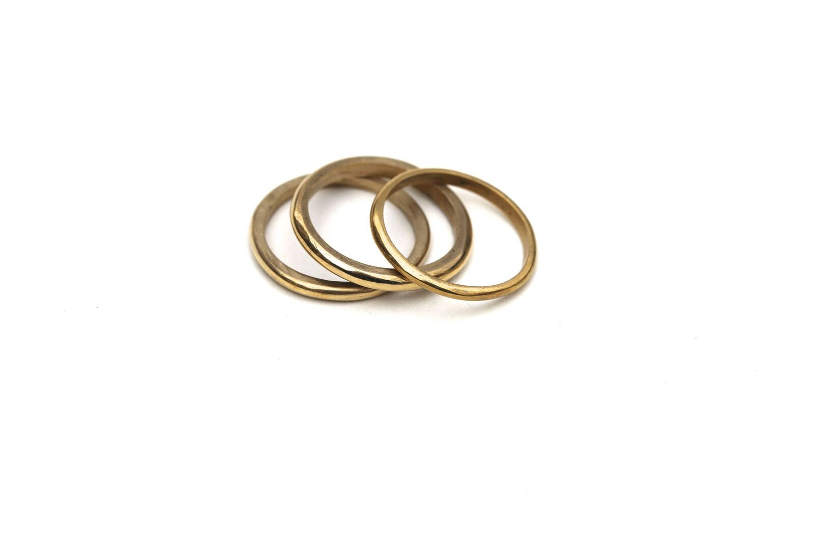 Unga Brass Stacking Ring - KANZI®