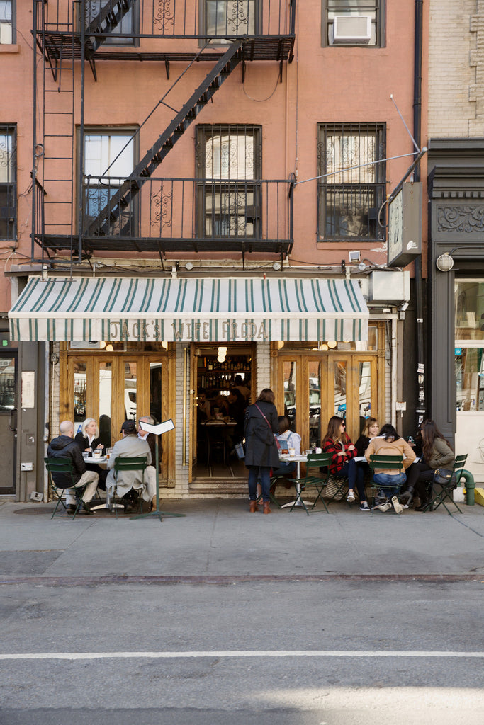 Façade of Dean and Maya Jankelowitz, Jack’s Wife Freda bistro. 