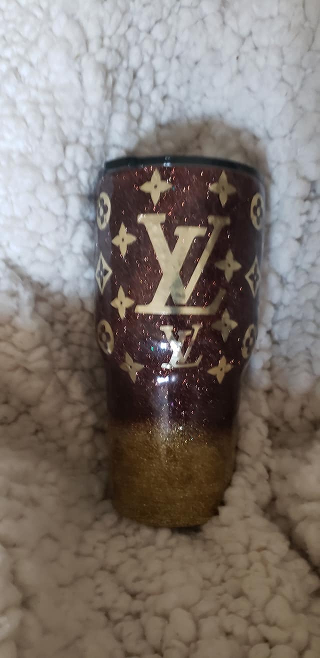 Louis Vuitton Cup  Yeti cup designs, Custom yeti cup, Custom tumbler cups