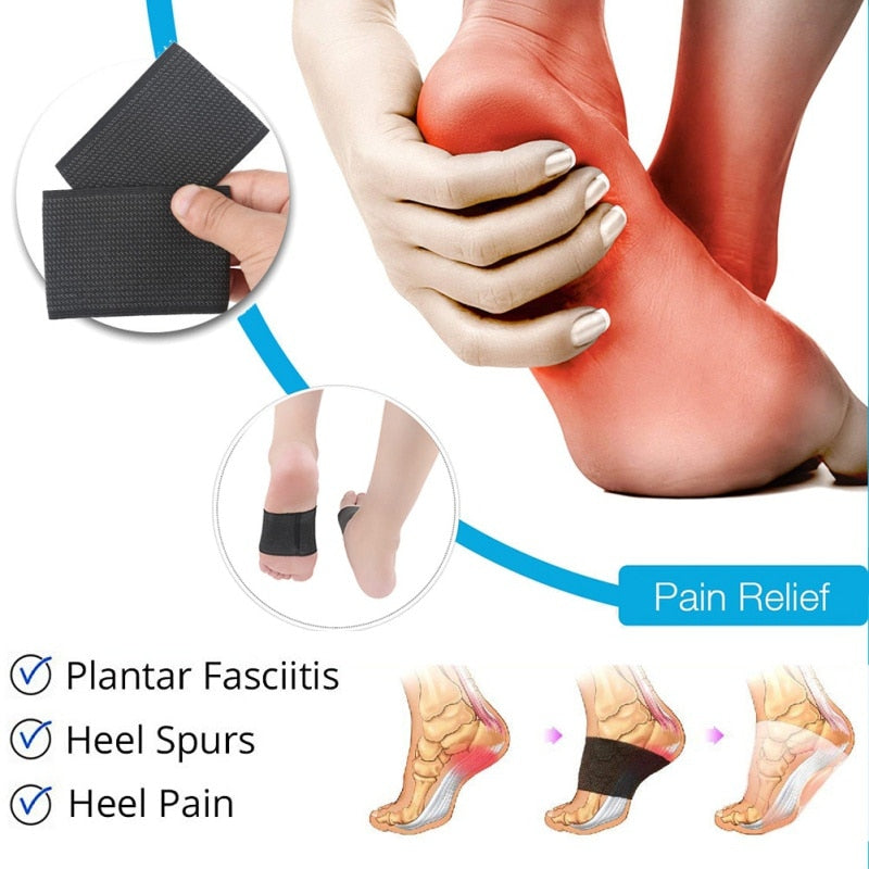 high arches heel pain
