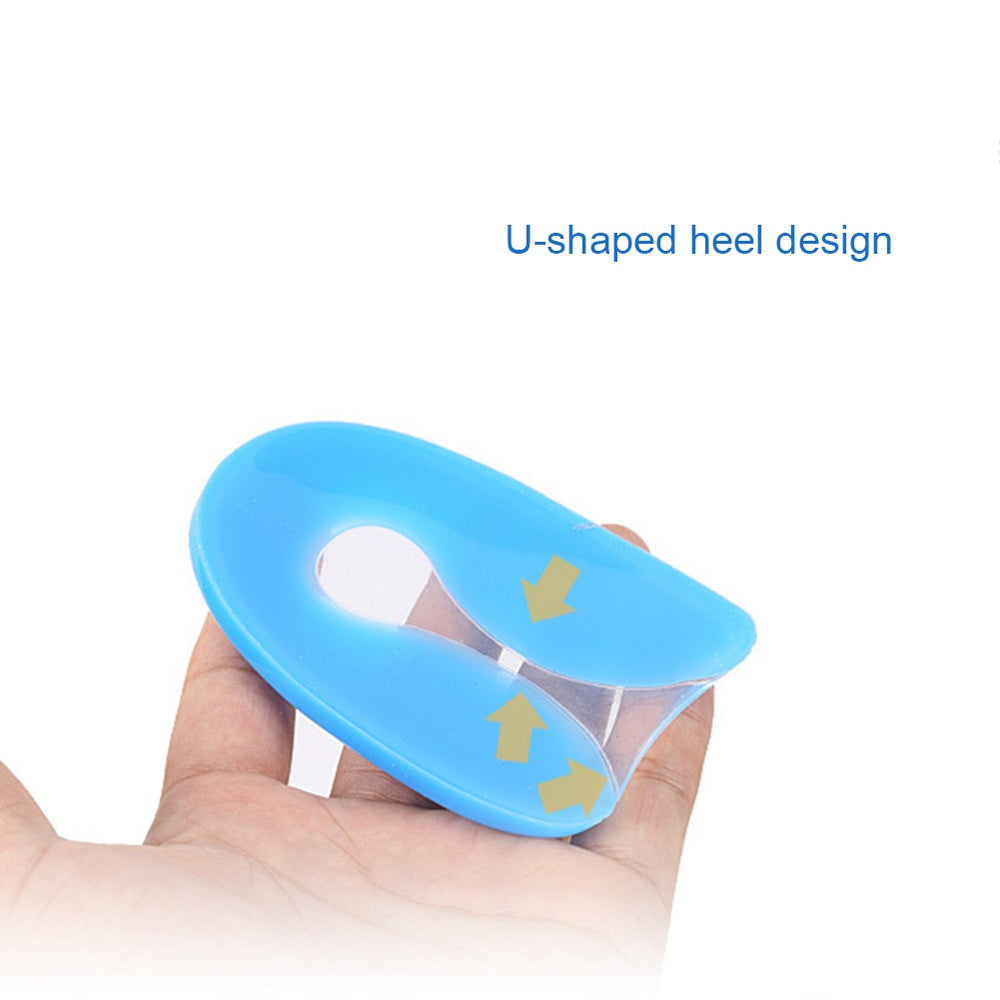 u shaped heel pads