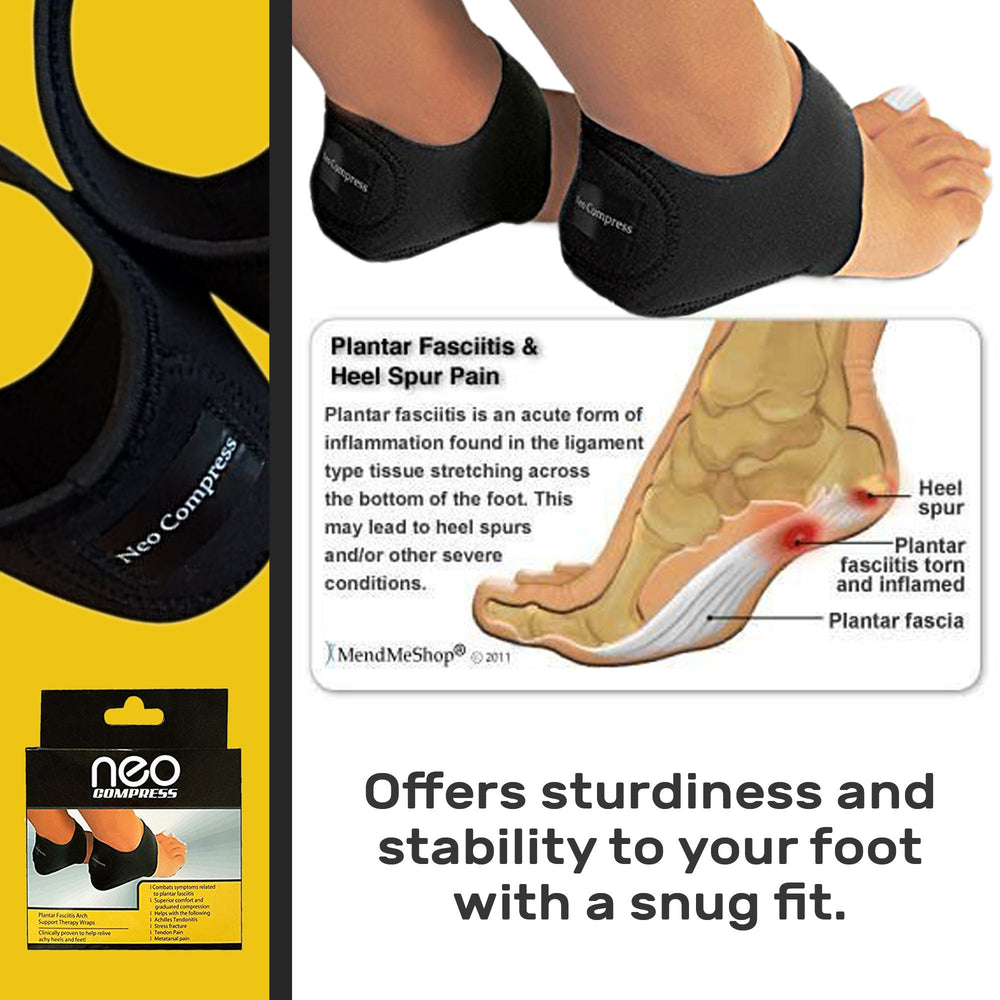 foot wrap for heel spur