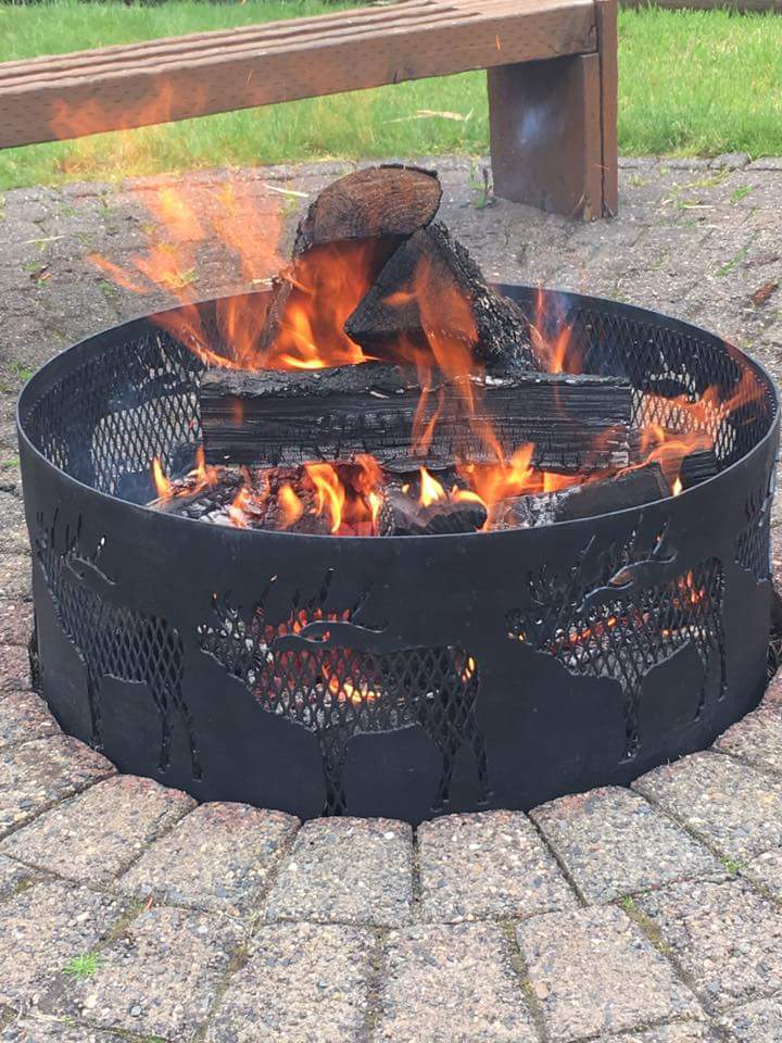 Metal Fire Rings Fire Pits Basics - DXFforCNC.com