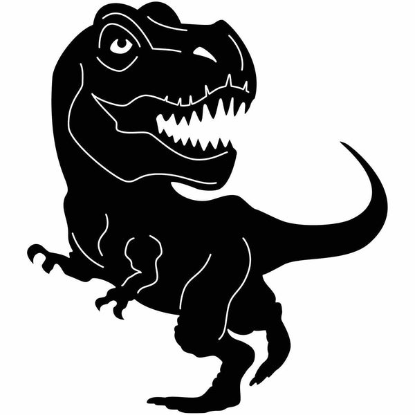 Dinosaur Free DXF file-Cut Ready for cnc-DXFforCNC.com