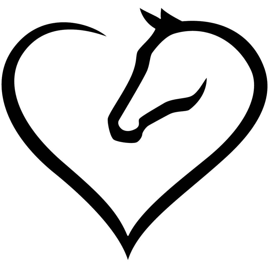 Free Free Heart Horse Svg 500 SVG PNG EPS DXF File