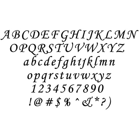 cnc single line fonts