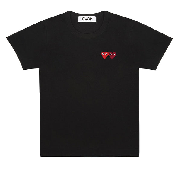 comme des garons t shirt rose