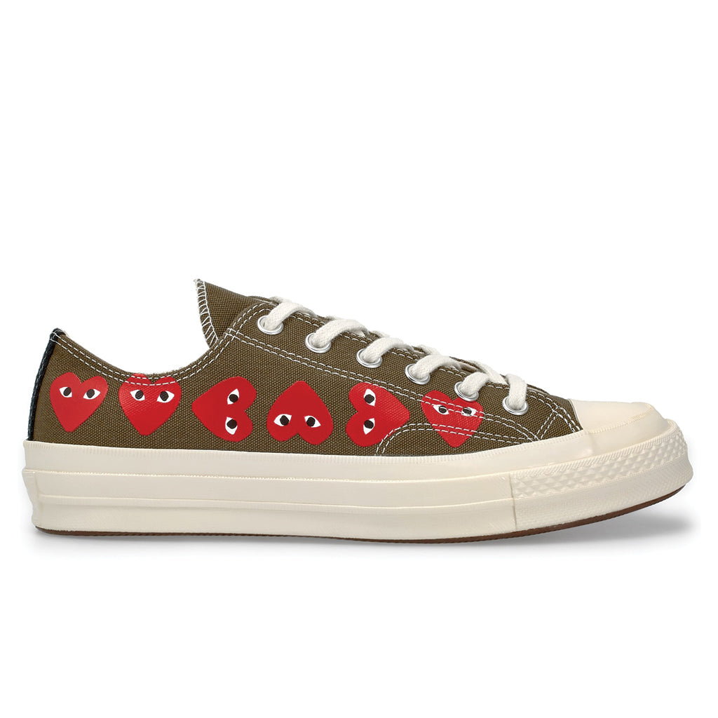 commes de garcon converse multi heart