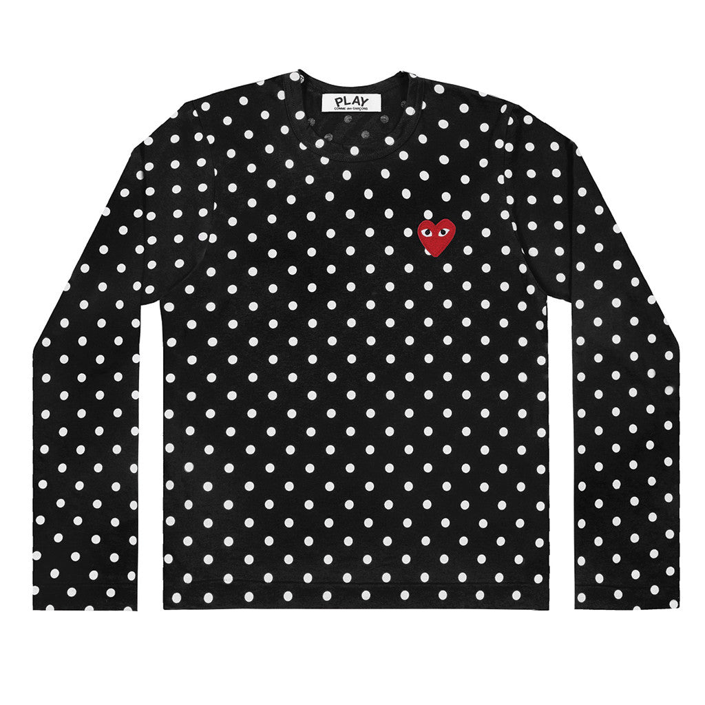 comme des garcon polka dot