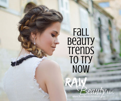 Fall beauty trends to try now with raw beauty minerals