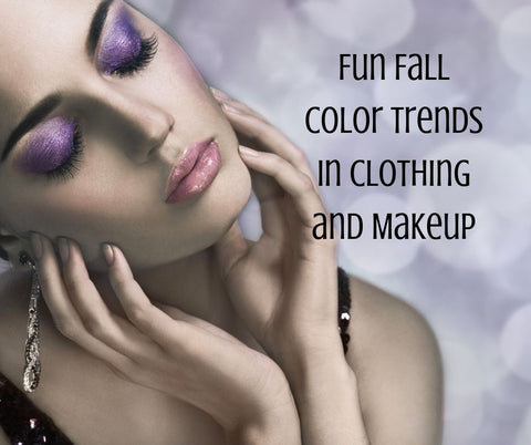 fall color trends to try purple eyeshadow from raw beauty minerals