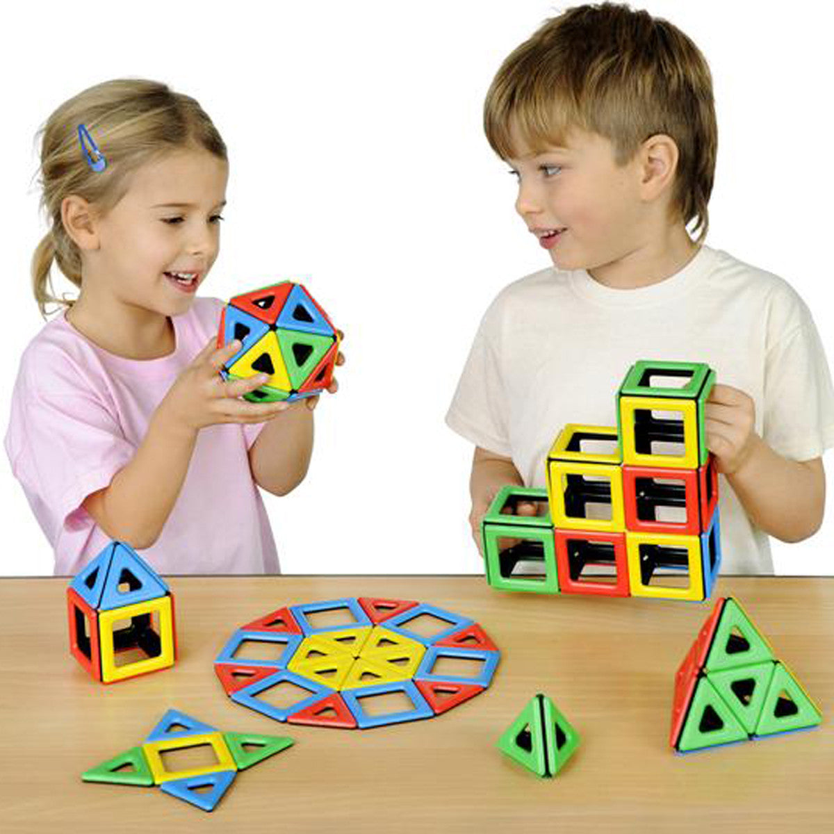 Magnetic polydron class set for early years children | School