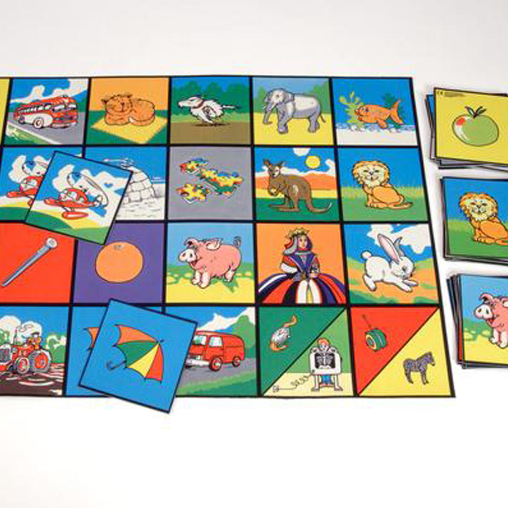 Childrens Alphabet Picture Tiles For Early Years Primary Schools Hopscotch School Supply