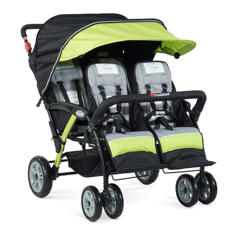 three seater pushchair