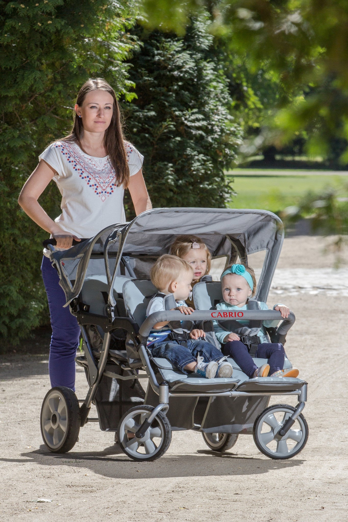 cabrio quad pushchair