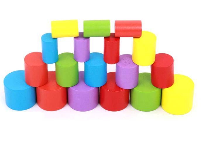 wooden stacking blocks