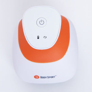 Scalp massager button features