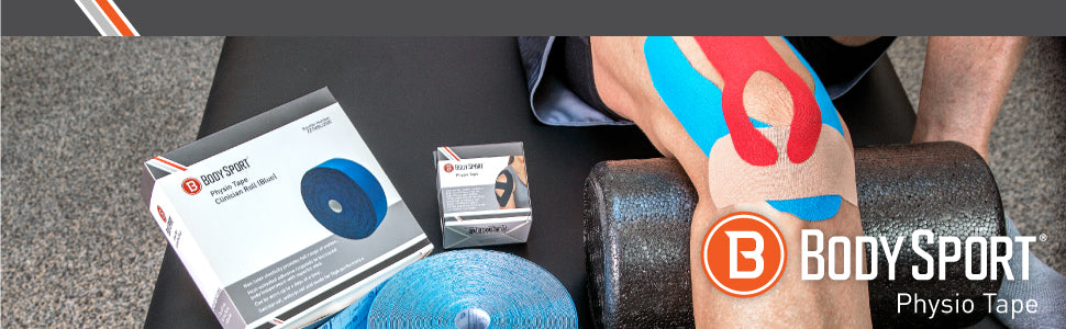 Body Sport Physio Tape Header with Logo