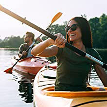 Rapid Release - Woman canoeing