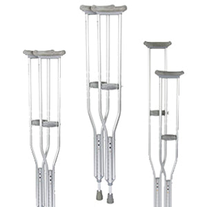 BodyMed Aluminum Crutches  - Different sizes of crutches