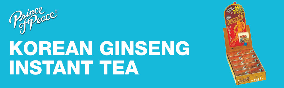 PRINCE OF PEACE Korean Ginseng Instant Tea - header