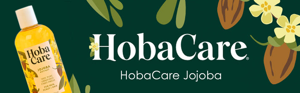 Hobacare Jojoba header - Title with product image