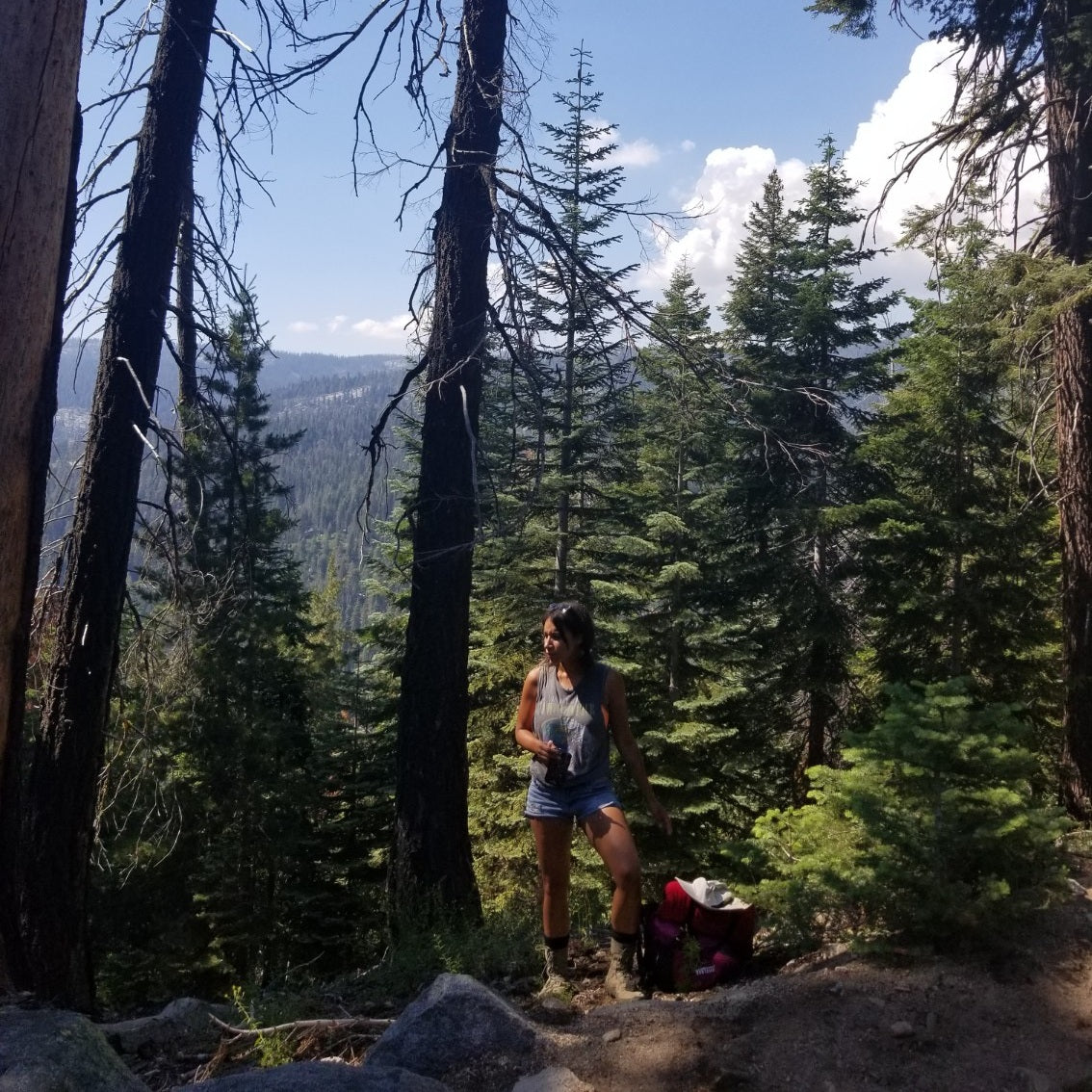  Lakes Trail, Sequoia National Park (Beginning of Trip)