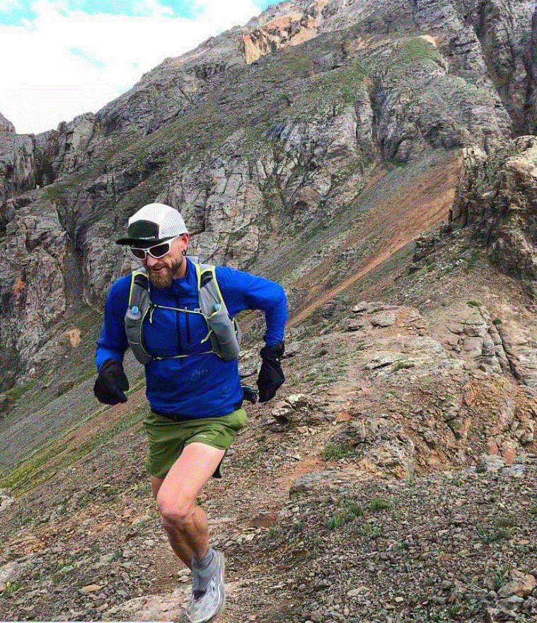 Scouting run on the Hardrock 100 course in 2018. Photo: Jeff Abbott