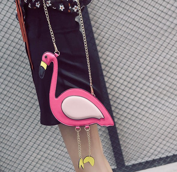 flamingo sling bag