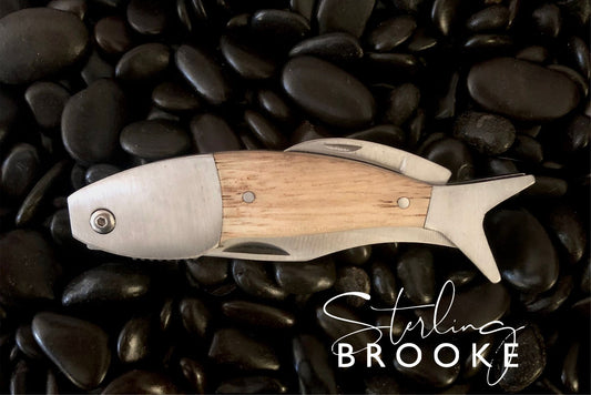 Coastal Large Pocket Knife  Fishers of Men – Sterling Brooke