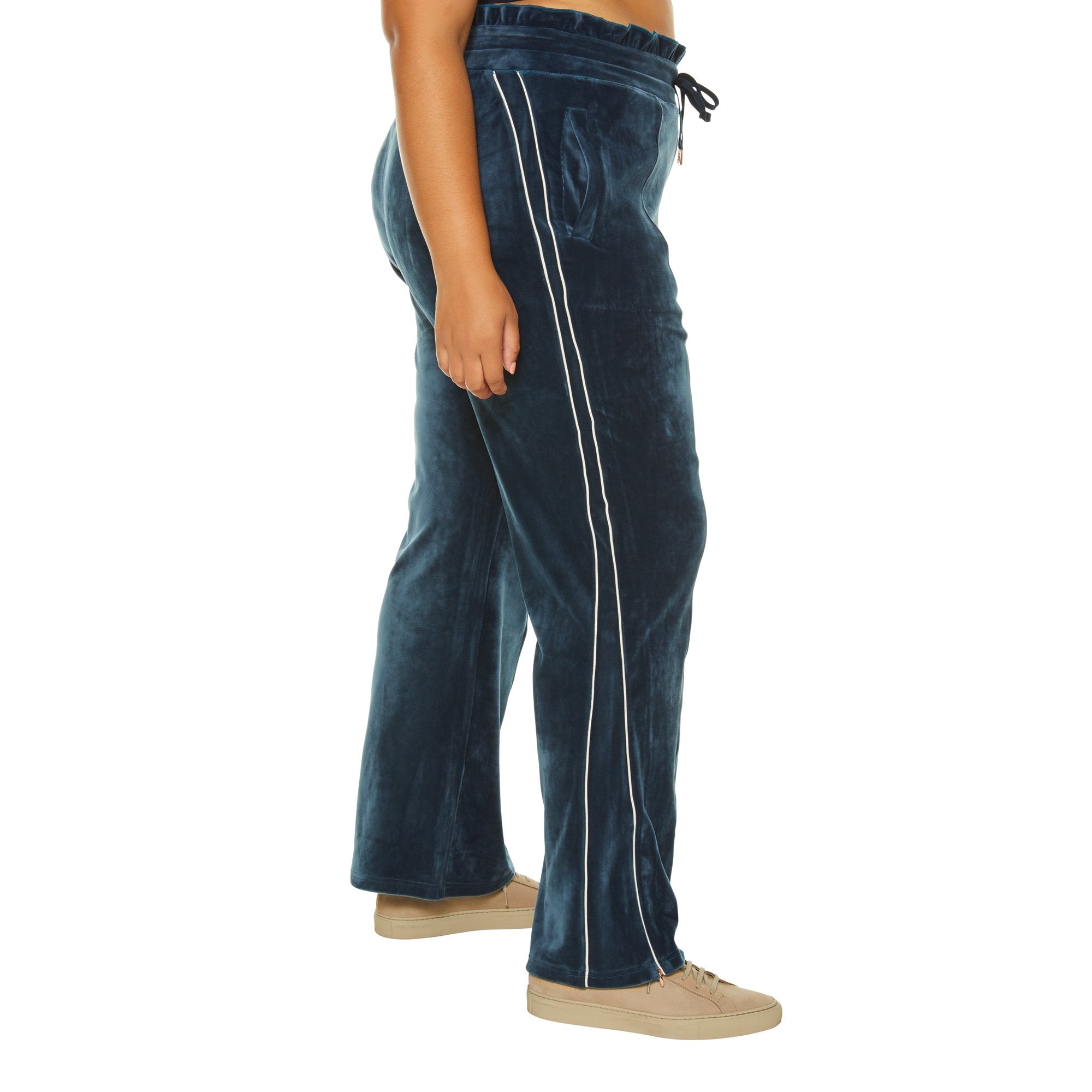 TECHNO VELOUR TRACK PANT (PLUS SIZE)