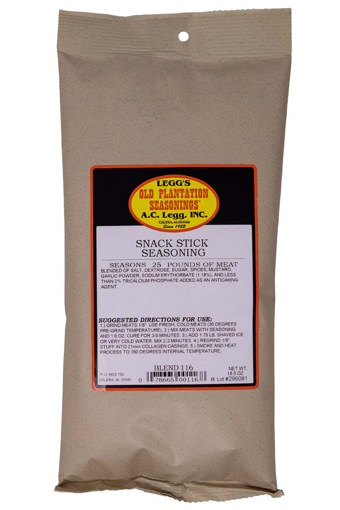 Leggs Pork Sausage Seasoning Hot – Rodriguez Butcher Supply