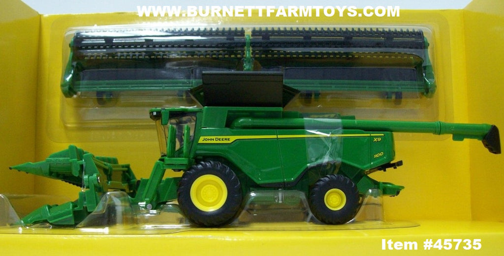 Item #45735 John Deere X9 1100 Combine with Draper Head and Folding Co ...