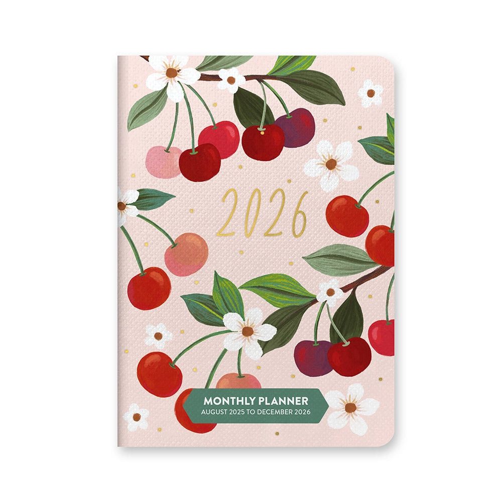 2026 Fruit & Flora Monthly Pocket Planner