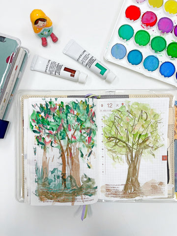 Hobonichi Hon Watercolor Class with Carol Steele