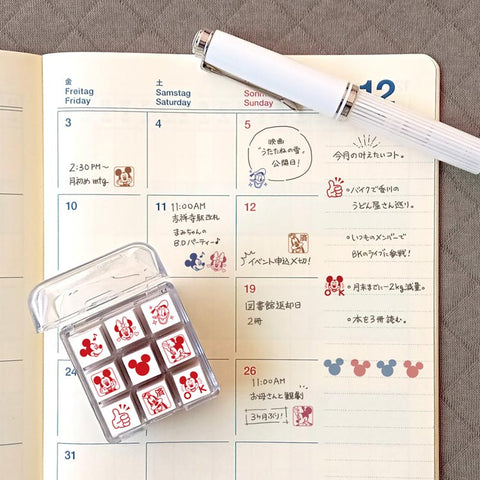 Mickey Mouse & Friends Planner Companion Stamp