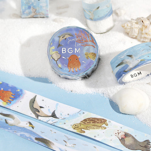 BGM Sea Creatures Washi Tape