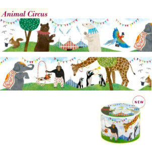 Animal Circus Japanese Washi Tape Aimez