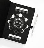 The Blackout Book - A5 Shooting Star Blackout Dot Grid Notebook